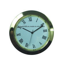 Reloj Mini Reloj de Metal de Plata Insertar Reloj Reloj Temporizador Reloj de Regalo